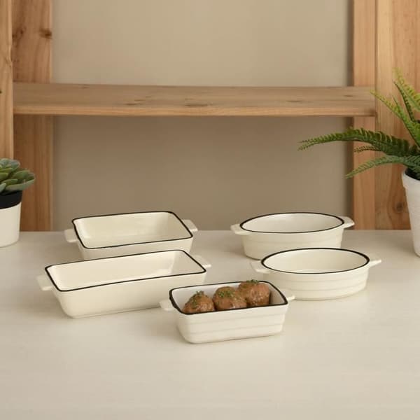 Quid Cocco-kastrull 16 x 9 x 4 cm vit keramik (12 enheter)