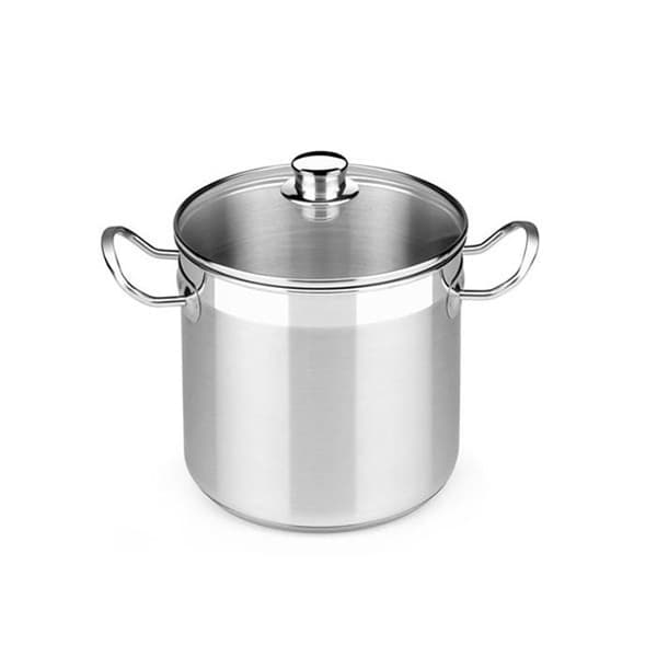 Gratängform - BRA - Professionell - 6,5 L - Rostfritt stål - Glaslock - Ø 22 cm