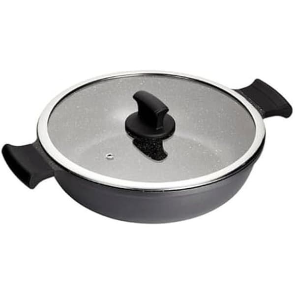 Gryta - INOXIBAR - Absolut Black Series - 32 cm - Rostfritt stål - Non-stick