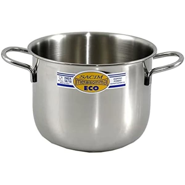 Kastrull i rostfritt stål - SACIM - SCM600L30 - Induktion - 202 Eco - 30 cm