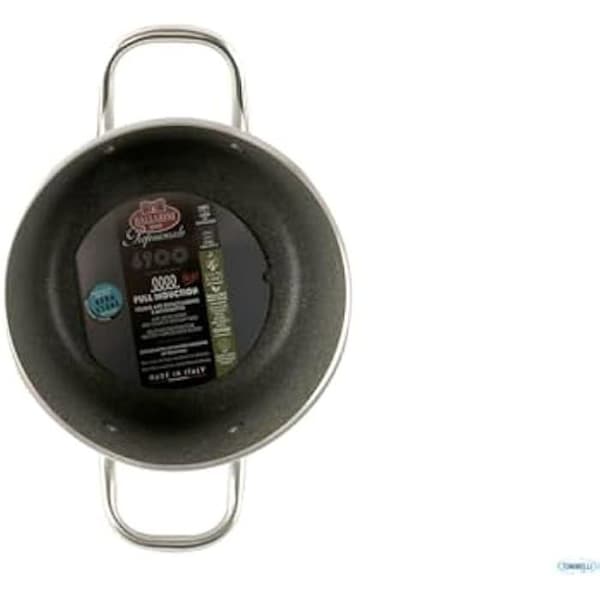 Casseruola - BALLARINI - Serie 6900 Alluminato e Nero - 24 cm - Non-stick - Syntet
