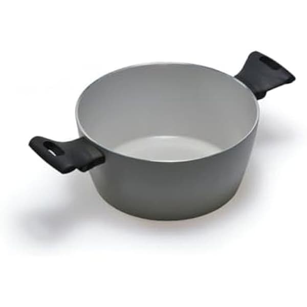 Kastrull - MONETA - Melodia Finegres - Återvunnen aluminiumkropp - Naturlig non-stick - Induktionsbas
