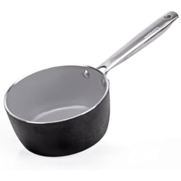 Moneta Harmonia Finegres kastrull 16 cm - FineGres naturlig beläggning - Induktion - Tillverkad i Italien