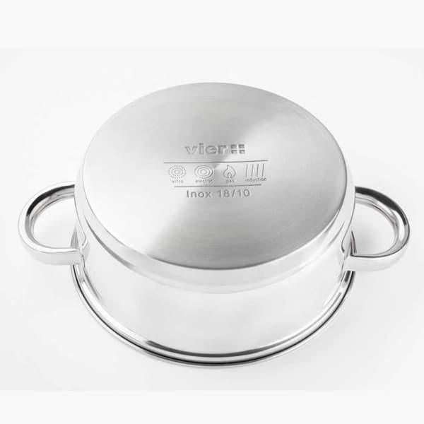 Gratängform - VIER - CI30 - 30 cm - Rostfritt Stål 18/10 - Induktionskompatibel
