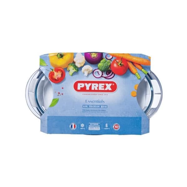 PYREX Rektangulär gryta 4,5 L ESSENTIAL