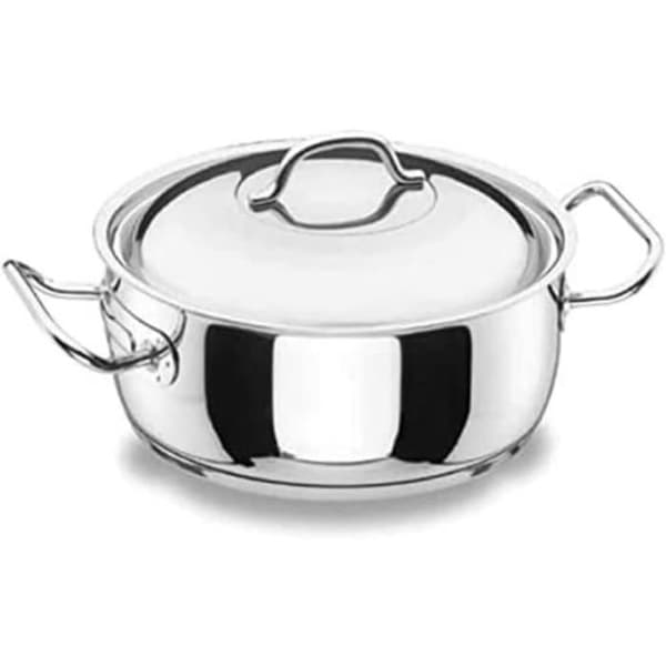 Professionell kastrull - LACOR - 72028 - 28 cm - Stål - 11 Liter
