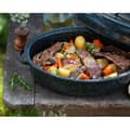 Miniatyrbild 5 av 6: Granitgods - Emaljerad Steel Roaster Casserole - Medium Storlek