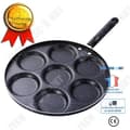 Miniatyrbild 1 av 4: TD® 7 Hål Stekpanna Non-Stick Stekt Ägg Bakpanna Burger Form Hushållskök Köksredskap