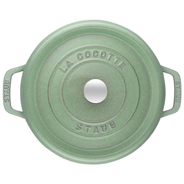 STAUB Rund Gryta 28 cm Salvia