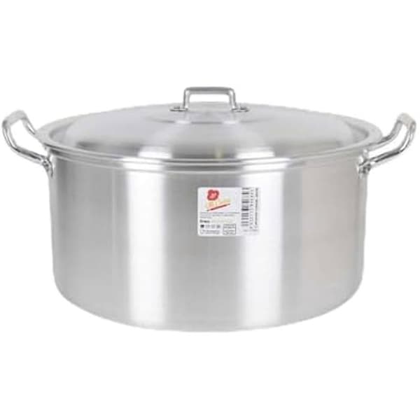 BigBuy Cooking aluminium kastrull 38,5 x 33 x 18,5 cm (4 enheter)