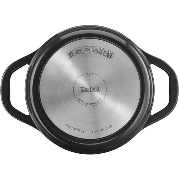 Tefal Gryta med lock 20 cm Air E2554455 grå