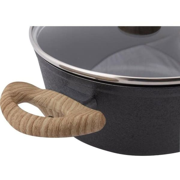 Lamart NATUR LT1245 Gryta med lock 18 cm