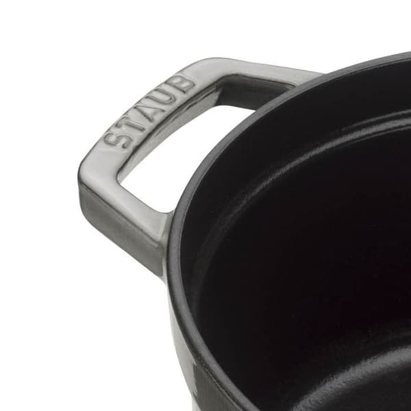STAUB 405093120 - Rund cocotte - Ø 26 cm - Grafitgrå