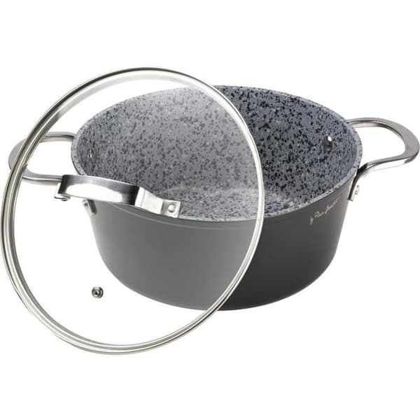 Lamart GRANIT LT1254 Gryta med lock 24 cm