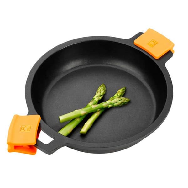 BRA Effektiv | Låg non-stick kastrull utan lock, alla värmekällor och induktion, 28 cm