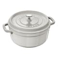 Miniatyrbild 1 av 4: STAUB - Gjutjärn Rund Cocotte, 18 cm, Vit tryffel