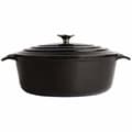 Miniatyrbild 3 av 3: Vogue Cocotte - GH310 - Oval gryta Svart Storformat 125 x 230 x 305 mm 6 l