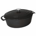 Miniatyrbild 1 av 3: Vogue Cocotte - GH310 - Oval gryta Svart Storformat 125 x 230 x 305 mm 6 l