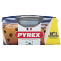 Miniatyrbild 3 av 4: Cocotte - PYREX - 1450098 - Rund - I borosilikatglas - 1,4 liter
