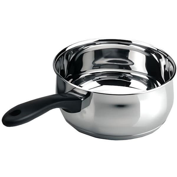 Kastrull - Lacor - Garinox - 12 cm - Rostfritt stål - Plasthandtag - 0,60 L