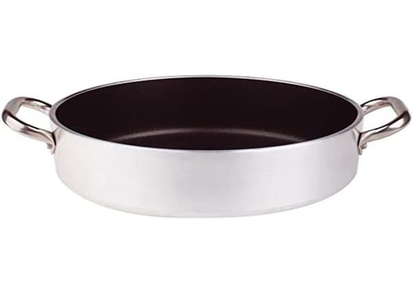 Pentole agnelli kastrull - Pentole AgnelliALSA2106S32 - ALSA2106S32 Låg kastrull med handtag, aluminium, silver, 32 cm