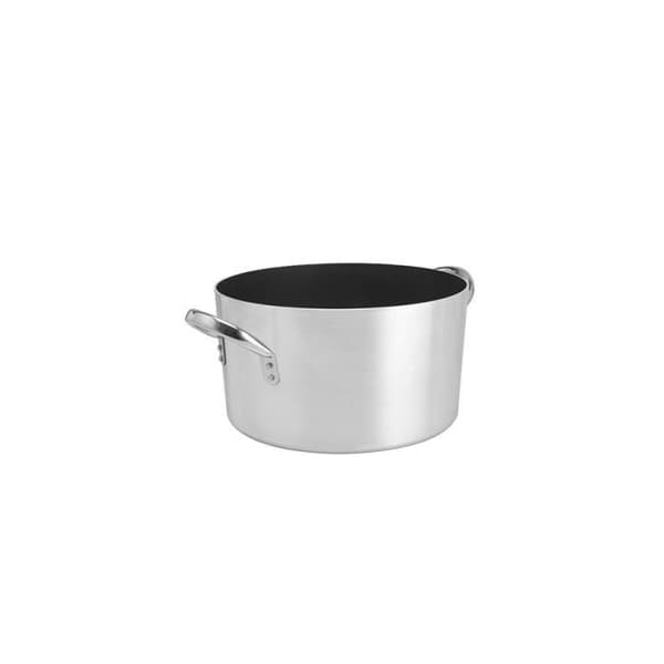 AGNELLI Hög non-stick platina kastrull två handtag CM32