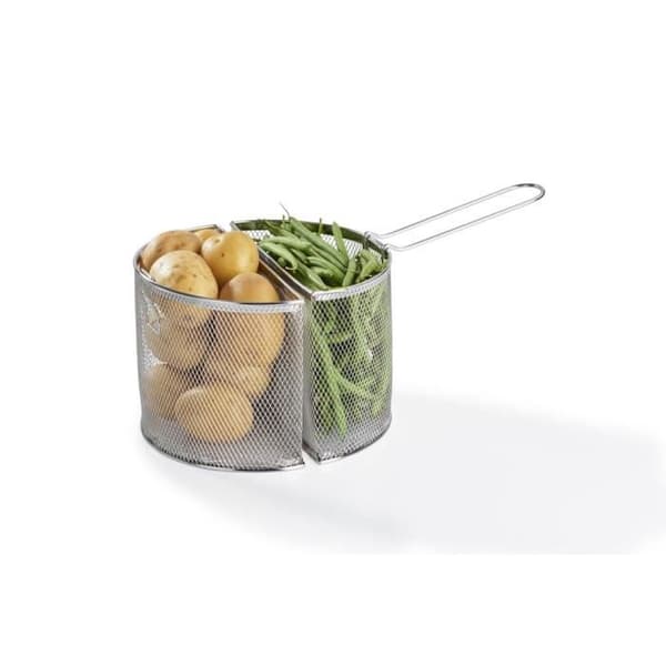 Kasserolle - Barazzoni - 421049524 - 9,5 L - Rostfritt stål - Glaslock ingår