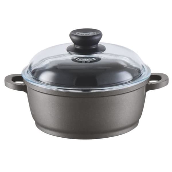 Berndes indikation på Bonanza kastrull 20 cm aluminium svart