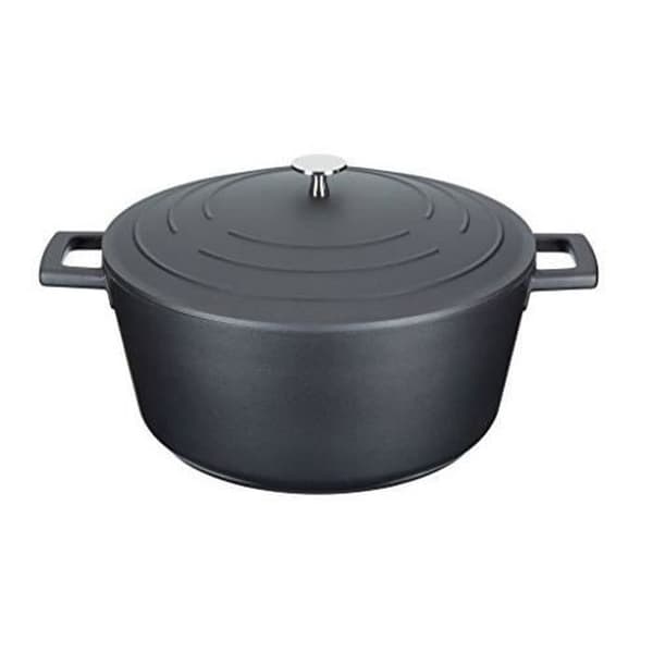 Kitchencraft Masterclass i Aluminium Induktion non-stick Gryta, 5 l (1 Gal) - Svart