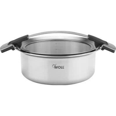 CONCEPT PRO INDUCTION ROSTFRI GRYTA 24 CM 4LITER - WOLL