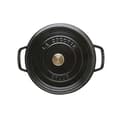 Miniatyrbild 2 av 2: STAUB 405002410 - Rund cocotte - Ø 24 cm - Matt svart