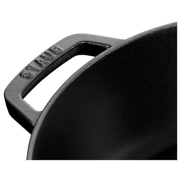 Cocotte Ronde Chistera 28 cm Svart Matt Emaljerad Gjutjärn 6,7 L STAUB