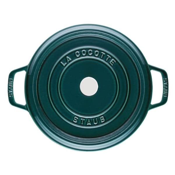 STAUB - Gjutjärn Rund Cocotte, 26 cm, Blue La Mer