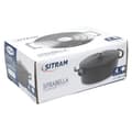 Miniatyrbild 3 av 4: SITRAM SITRABELLA Oval cocotte i emaljerat gjutjärn - L26 cm - 4L