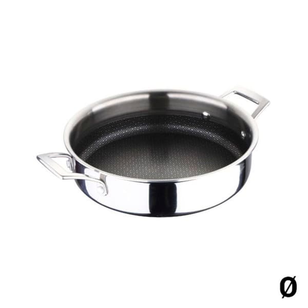 Masterpro Kastrull Rostfritt Stål Silver - Ø 24 x 6,5 cm