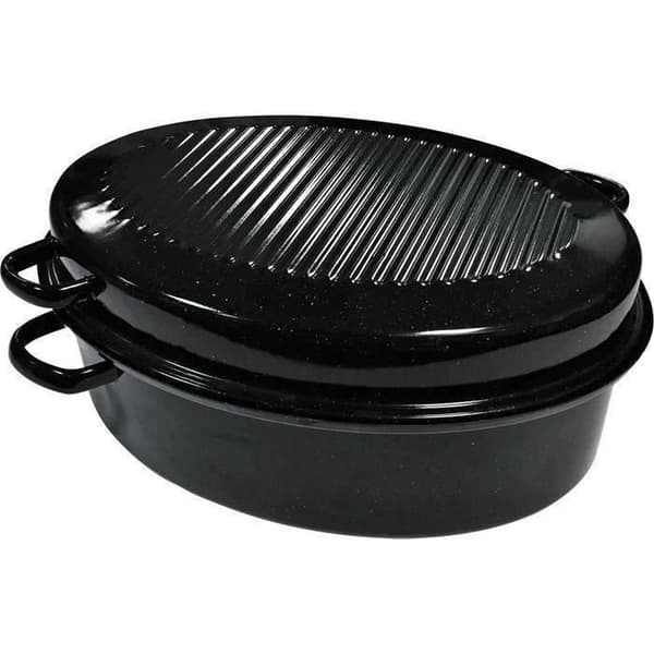 Daubière slim - KOCHSTAR - 42 cm - Emaljerat stål - Omvandlingslock - Alla typer av brännare