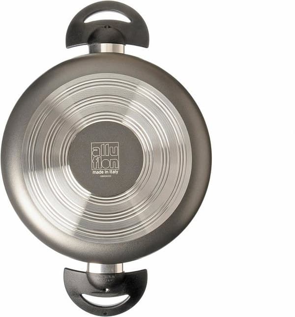Alluflon kastrull - 0008020722 - Tradition Italien kastrull, aluminium, svart, 22 cm