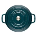Miniatyrbild 3 av 4: STAUB - Gjutjärn Rund Cocotte, 24 cm, Blue La Mer