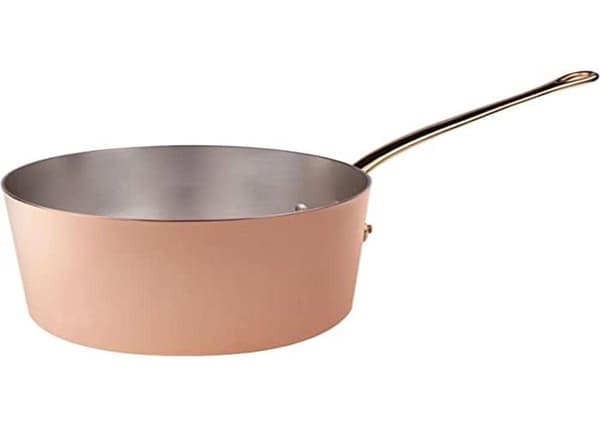 Pentole agnelli kastrull - Pentole AgnelliALCU105F20 - ALCU105F20 Förtent koppargryta med 1 handtag, 20 cm