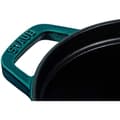 Miniatyrbild 3 av 4: STAUB - Gjutjärn Oval Cocotte, 31 cm, Blue La Mer