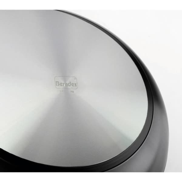BERNDES Grytform med lock Clever Alu Spécial Elegance - Ø 28 cm - Svart och genomskinlig
