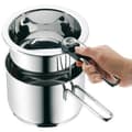 Miniatyrbild 3 av 4: Gryta / Bain-Marie - WMF - 07.9281.6040 - Integrerad termometer - Rostfritt stål - Alla värmekällor
