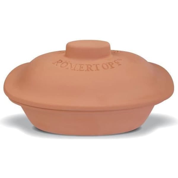 Römertopf gryta Trend, keramik gryta, sautépanna, gryta, för 6 personer, naturlig lera, 4,5 L, 19905