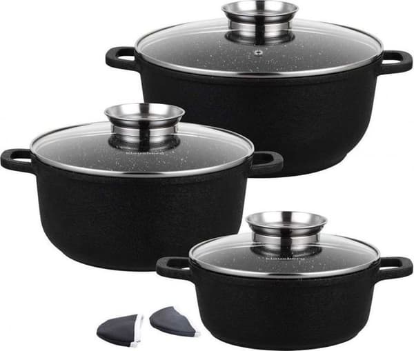 Casserole Klausberg - KB-7359 - Set med kastruller 8 delar ()