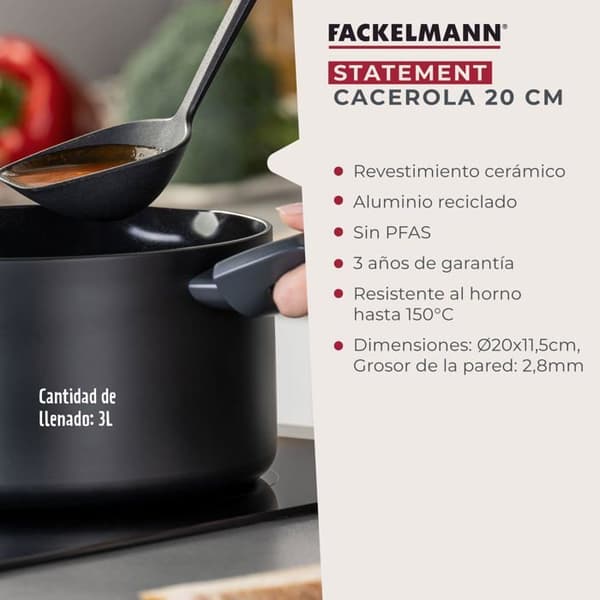 Casserole Fackelmann - 66088