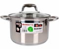 Miniatyrbild 1 av 4: Casserole Quttin - 139511 - Kastrull i induktionsstål 22 cm med lock
