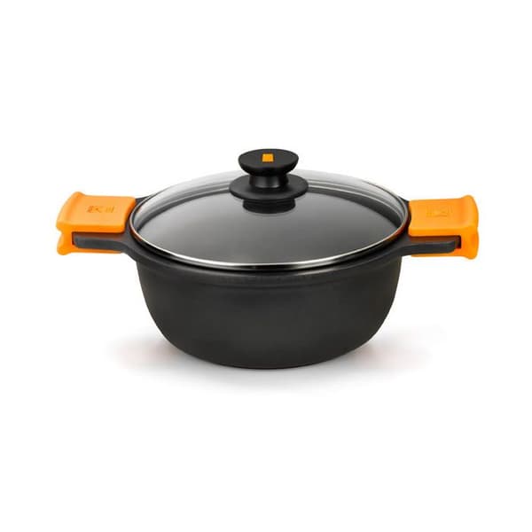 PINTI Casserole 2 hanterar effektivt non-stick pannor med lock CM28