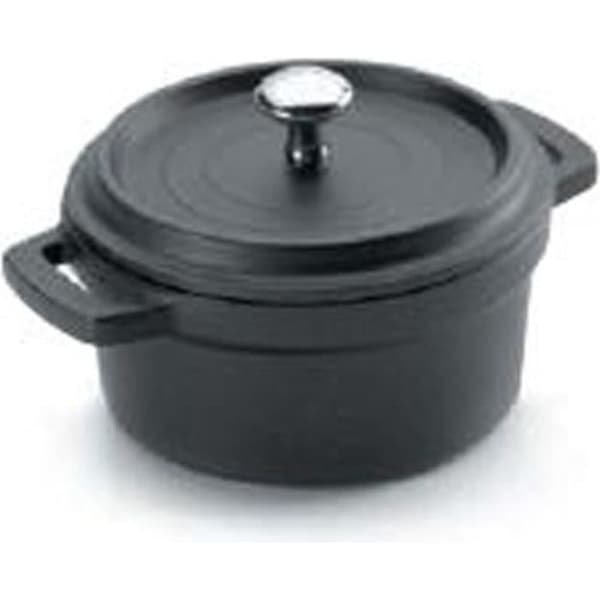 LACOR rund gryta - 14cm - Alla värmekällor inklusive induktion - Gjuten aluminium