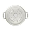 Miniatyrbild 3 av 4: Staub Slow Cooker - Gryta Gryta 28cm Vit tryffel
