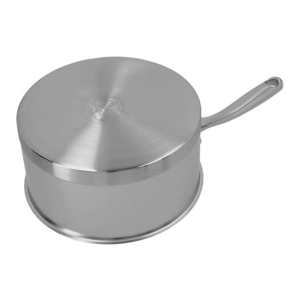 DEMEYERE - Atlantis 7 - Gryta med Lock - 18 cm, Kapacitet: 2,2 l, Rostfritt stål 18/10, Silver